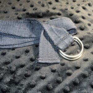 Black cloth belt size 31-34 nwot